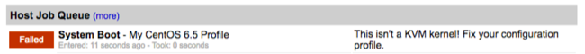 KVM Kernel Boot Error: "This isn't a KVM kernel! Fix your configuration profile."